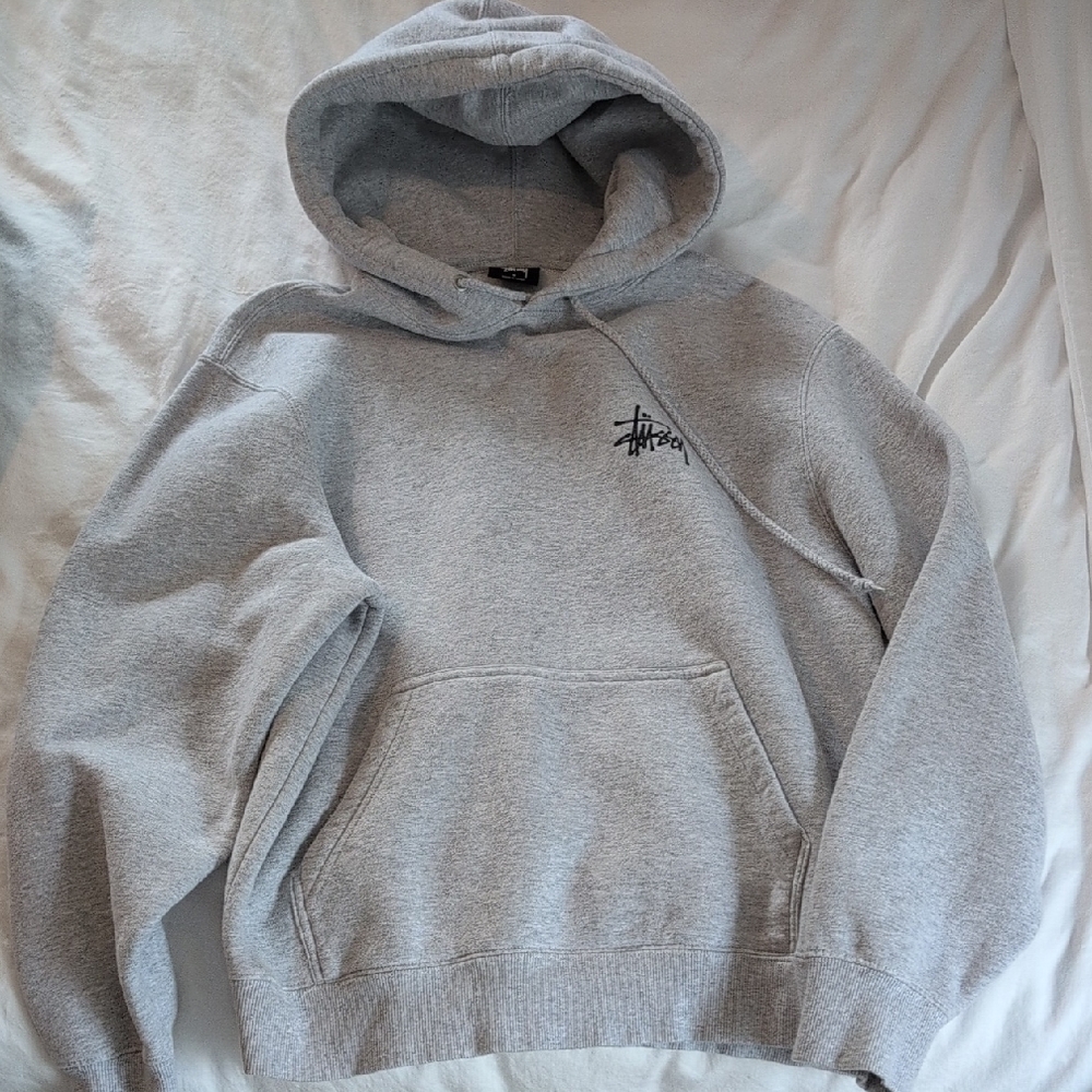 Stussy Gray Hoodie for Men